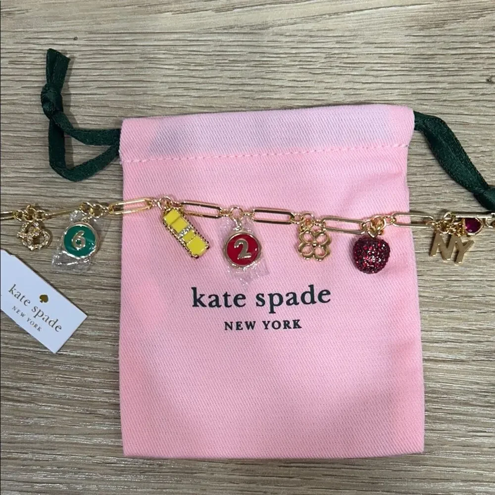 Kate Spade New York Minute Nyc Charm Bracelet NWT